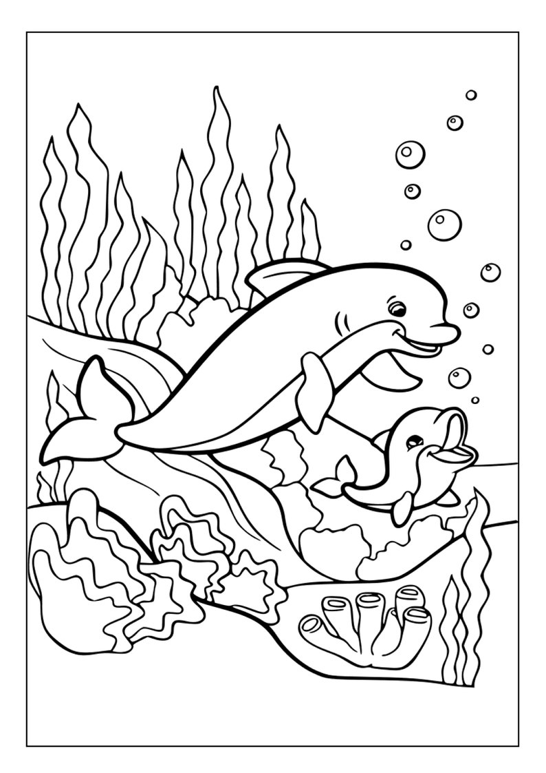 Printable Under The Sea Coloring Pages For Kids And Adults 90 Part 3
